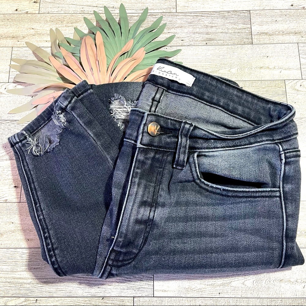 💙🖤KanCan cropped jeans🖤💙